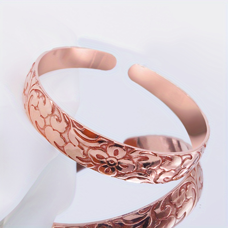 Bohemian Style Copper Women's Bangle Cuff Bracelet
